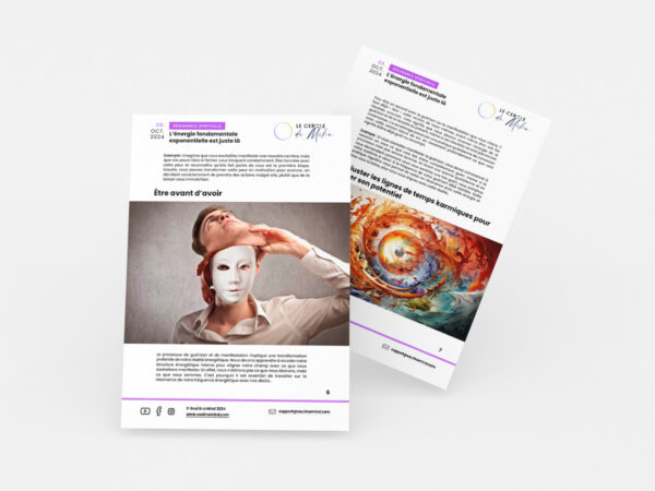 #09 -  L’énergie fondamentale exponentielle est juste là - Édito Résonance Spirituelle