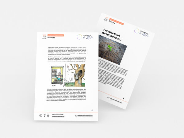 #12 - RÉSERVES - Édito Résilience et Renouveau